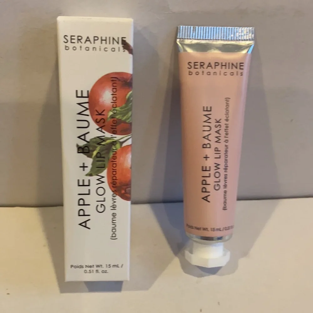 SERAPHINE Apple + Baume Glow Lip Mask $25 NIB